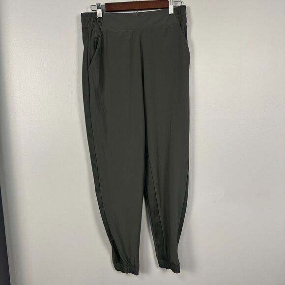 Athleta Pants - Athleta Brooklyn Jogger Pants Womens Size 10/T Olive Ribbed Green 10 Tall